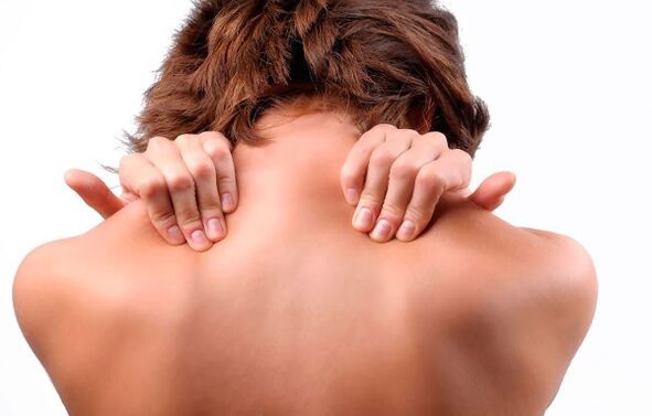 Halsspalte mit Osteochondrose